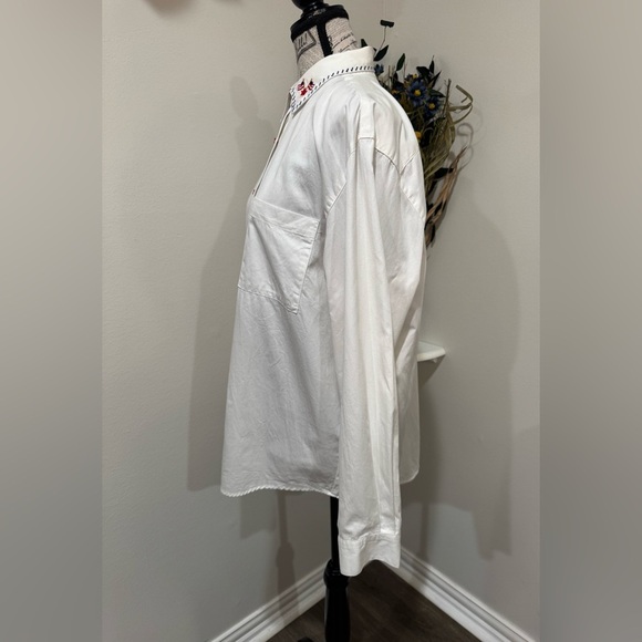 Erez Levy Vest & BellePointe Vintage Long Sleeve Shirt Embroidered w/ beading - Picture 12 of 16